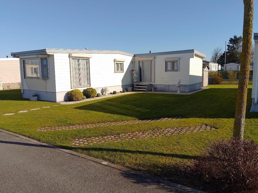 Chalet 60m² op camping, Immo, Buitenverblijven te koop, Provincie West-Vlaanderen, Chalet