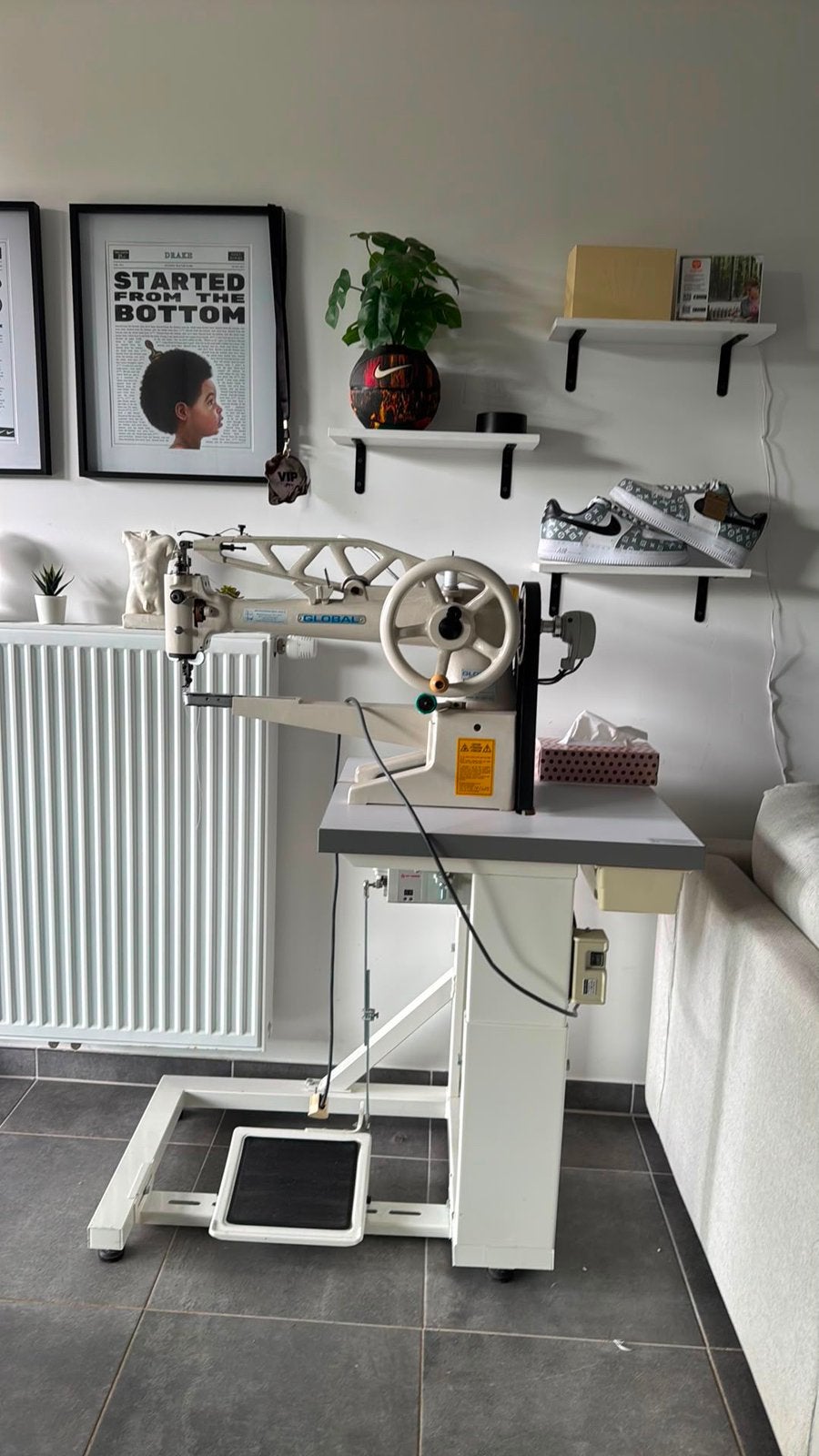Global leernaaimachine, Enlèvement