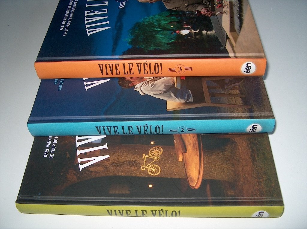 Vive le Vélo 1 - 2 - 3 - XL - Karl Vannieuwkerke - 4 x nieuw, Boeken, Sportboeken, - Karl Vannieuwkerke, Nieuw, Lopen en Fietsen
