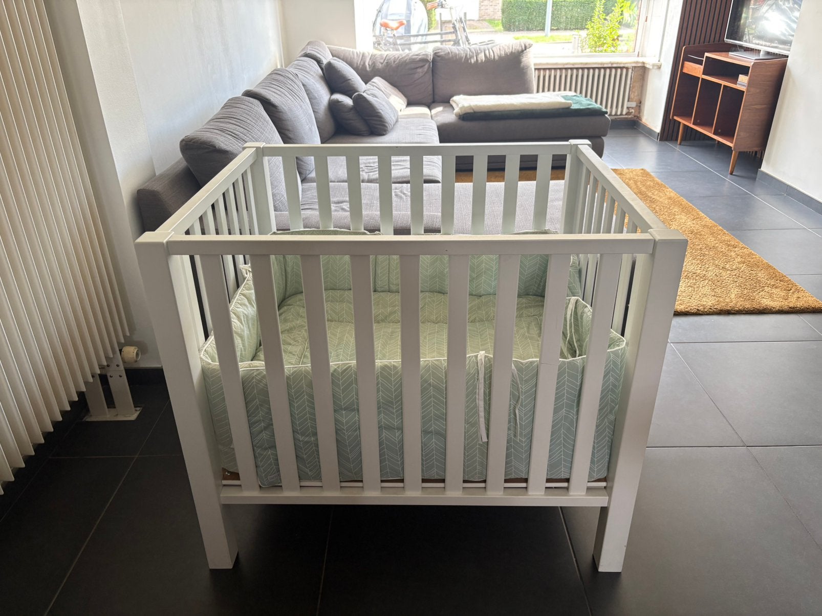 Babypark met toebehoren, Kinderen en Baby's, Ophalen, Zo goed als nieuw