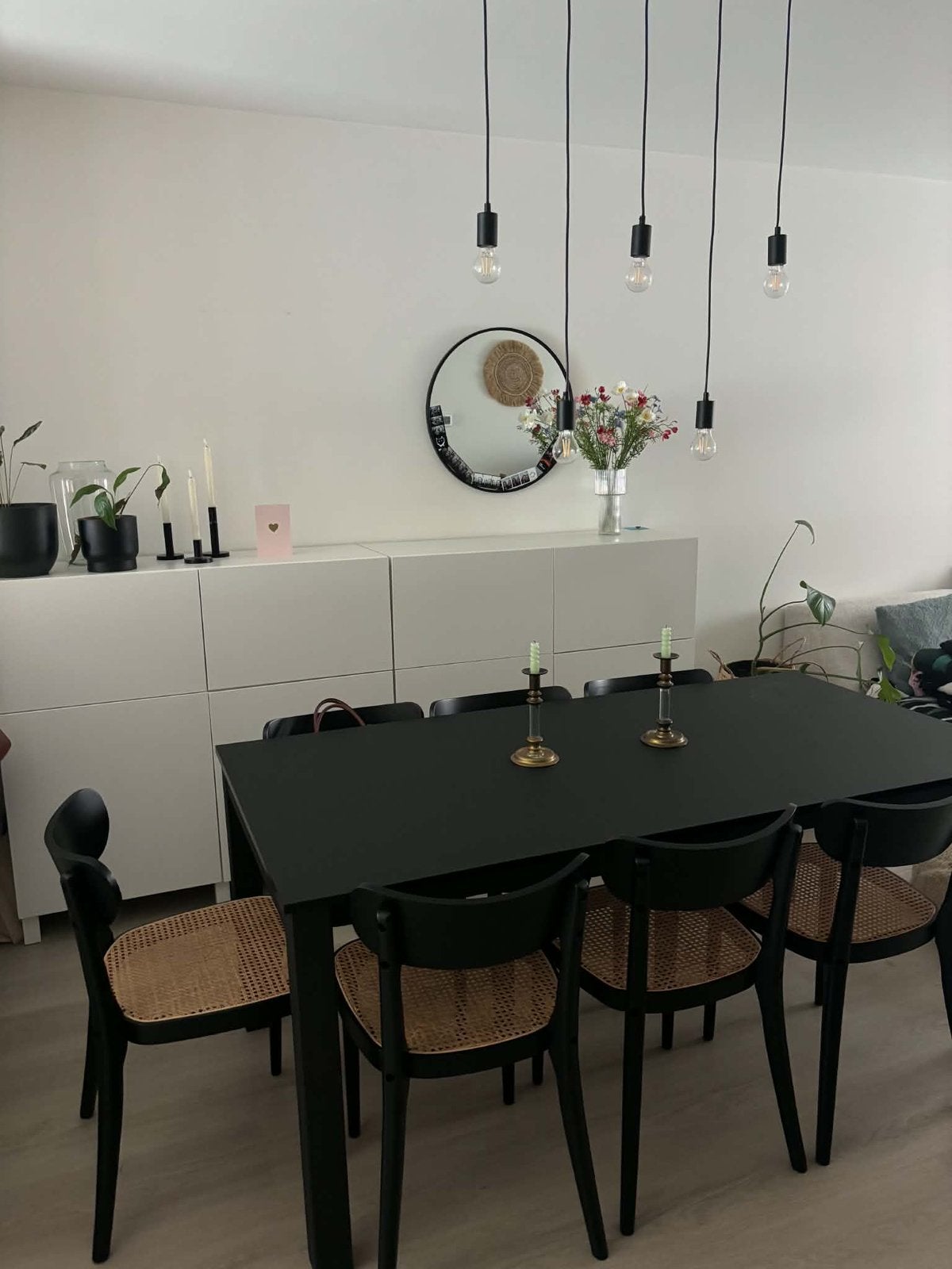Zwarte livingtafel, Huis en Inrichting, Ophalen, Zo goed als nieuw, Rechthoekig