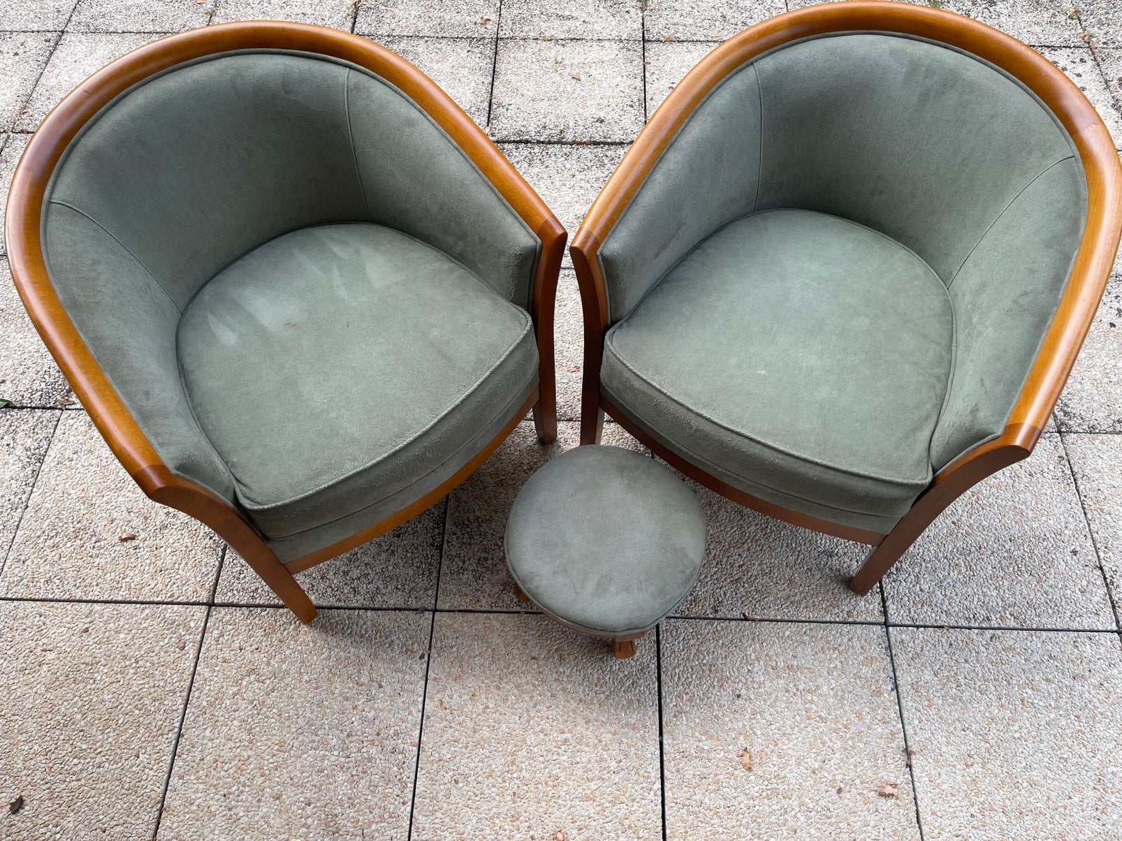 Deux fauteuils cabriolet, Maison & Meubles, Enlèvement, Utilisé