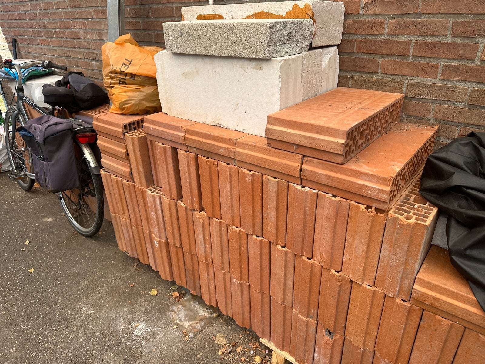 90 st. +- Snelbouwstenen / PLS 500 / 10 x 25 x 500, Doe-het-zelf en Bouw, Ophalen, Zo goed als nieuw