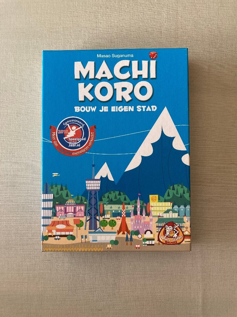 Machi Koro, Een of twee spelers, Ophalen of Verzenden, Zo goed als nieuw, White Goblin Games