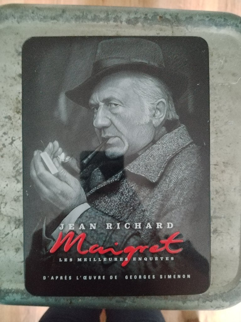 Jean Richard als Maigret (steelbook), Alle leeftijden, Zo goed als nieuw, Frans, Misdaad