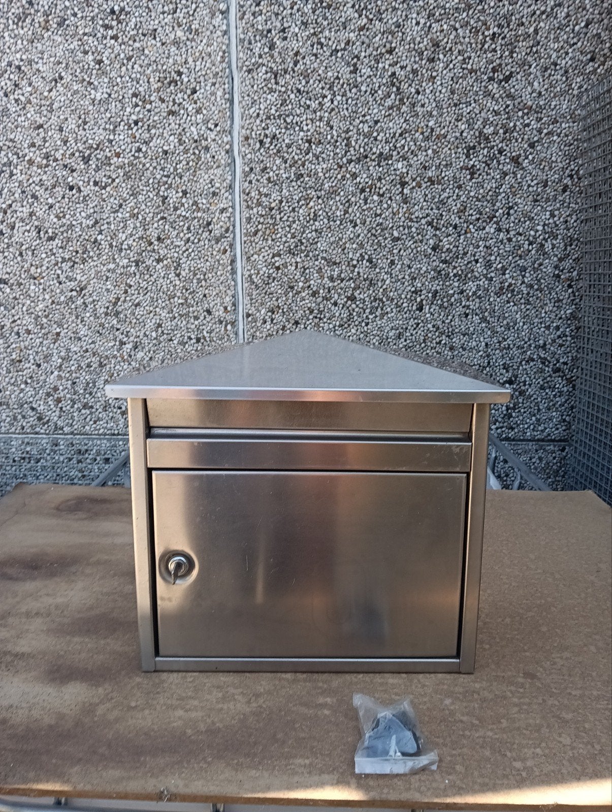 Boîte aux lettres en inox Brabantia, Enlèvement, Utilisé, Inox