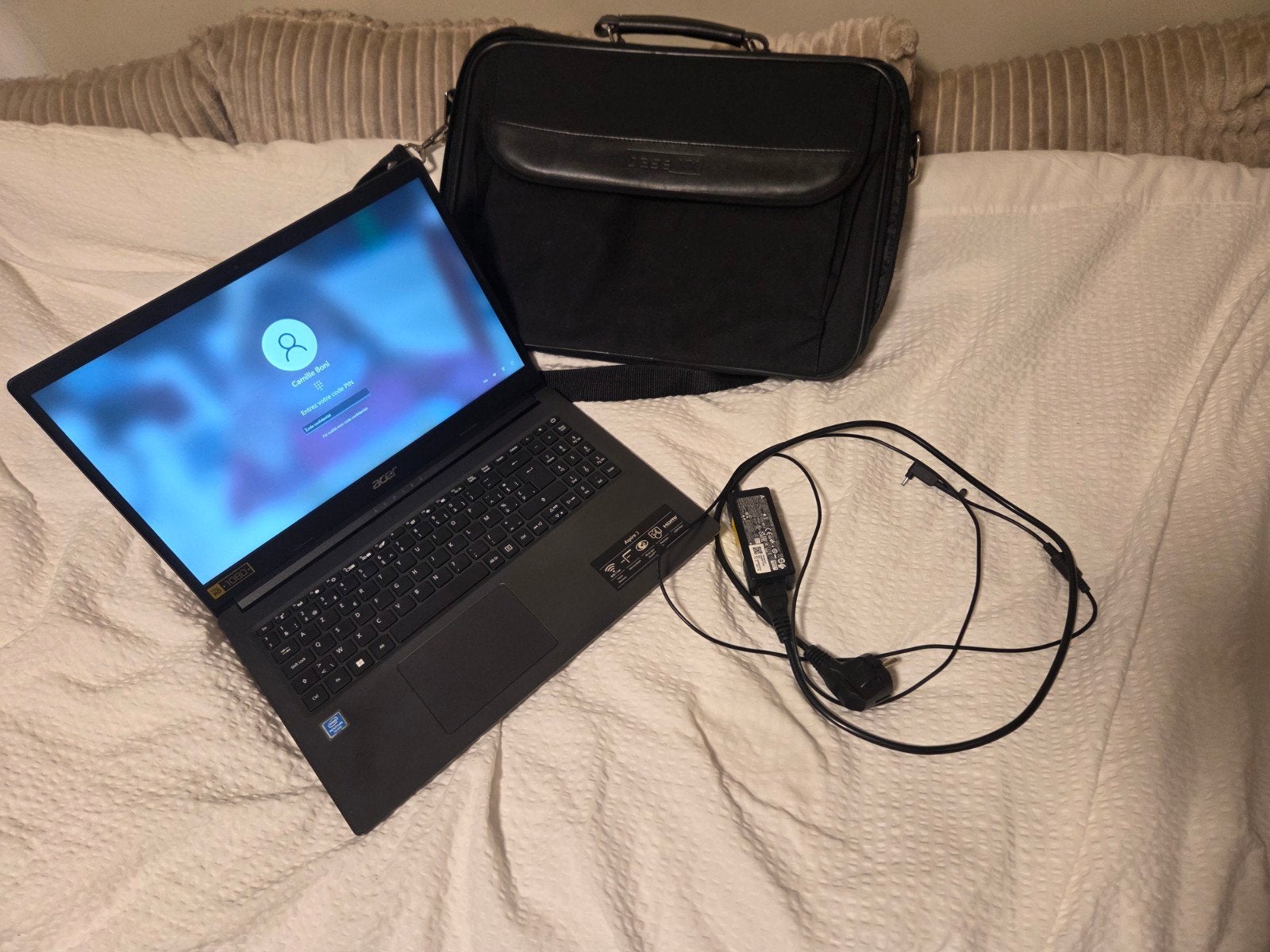 Pack pret a l'emploi: ordinateur Acer Aspire 3, Enlèvement