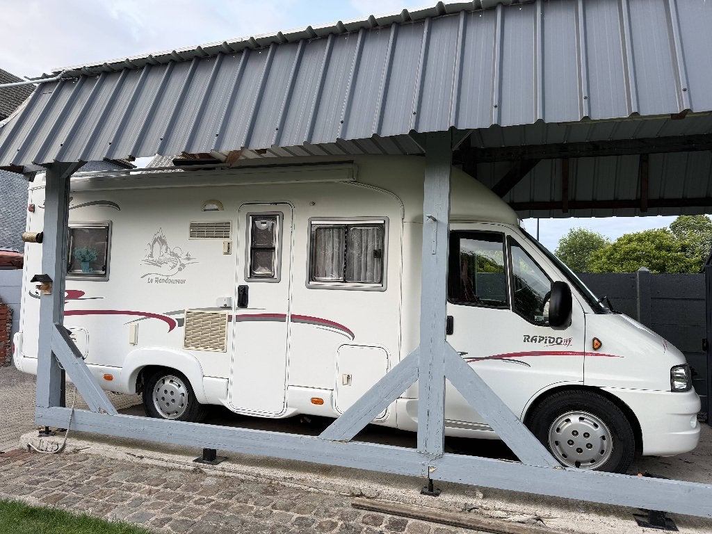 Rapido Le Randonneur 786 F, Caravans en Kamperen, Mobilhomes, Particulier, tot en met 4, Half-integraal, Rapido, Fiat, 6 tot 7 meter