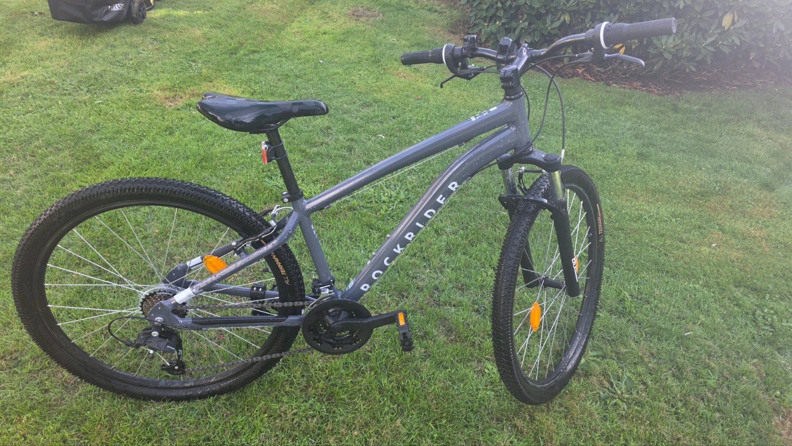 Mountainbike Rockrider Medium, Ophalen, 24 inch of meer, Velgrem, V-brakes