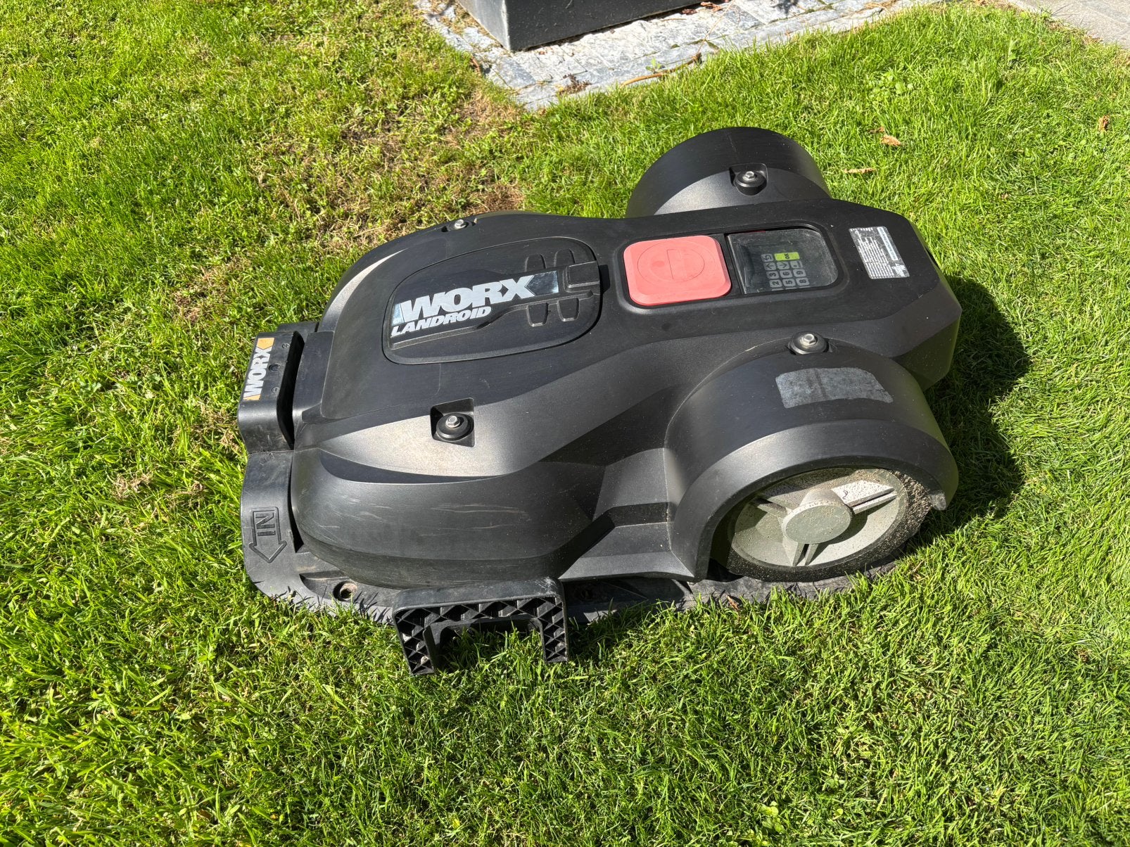 Te koop, workx landroid robotmaaier in goede staat, Enlèvement, Utilisé, Plus de 25 cm, Avec capteur de pluie