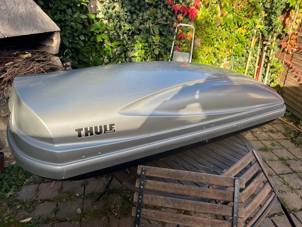 A vendre coffre de toit Thule Atlantis 780, Auto diversen, Ophalen, Gebruikt