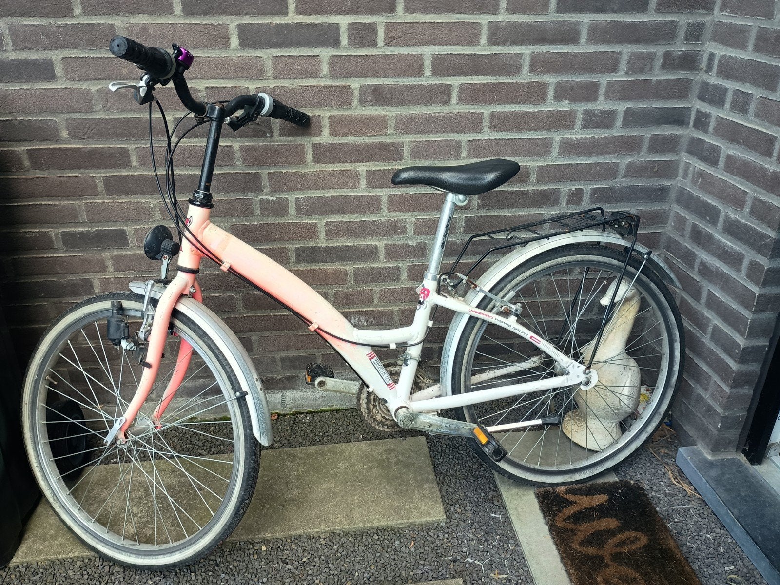 kinderfiets 8-13 jaar, Ophalen, Gebruikt, Staal, Velgrem