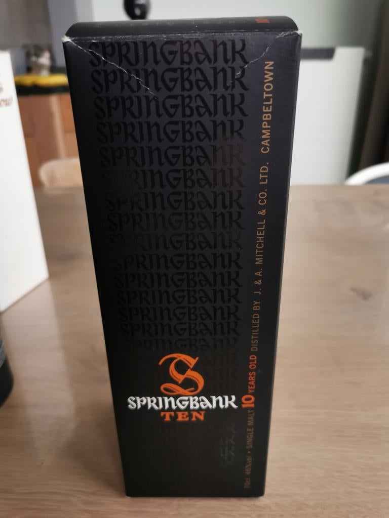 Springbank 10 years oude versie 11.11.15, Verzamelen, Ophalen of Verzenden