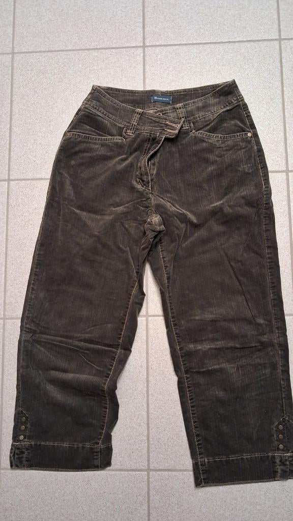 Pantalon 3/4 en velours Terre Bleu taille 38, Trois-quarts, Taille 38/40 (M), Enlèvement ou Envoi, Terre Bleue