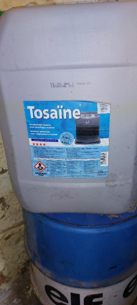 bidons 20 L Tosaïne, Enlèvement, Comme neuf