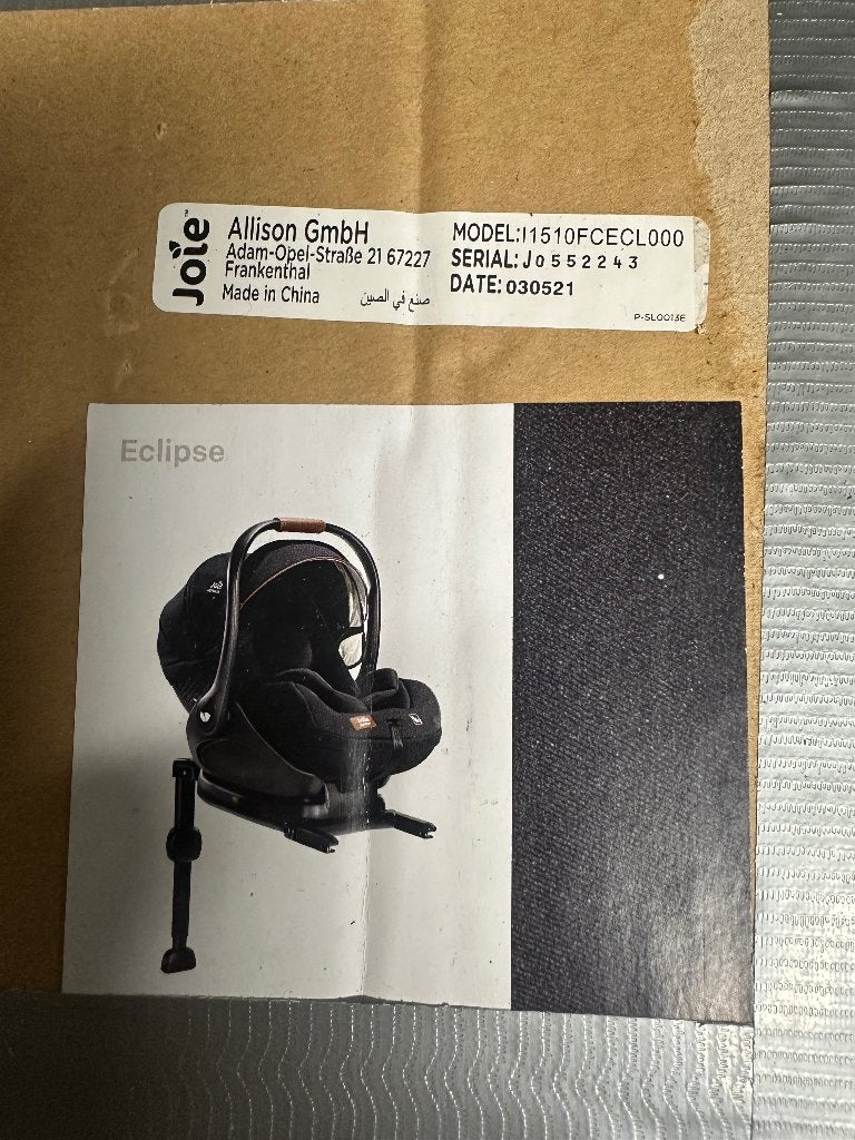 Joie Signature Autostoel Baby + ISOFIX Base – Nieuwstaat, Enlèvement, Neuf, Autres marques, Isofix