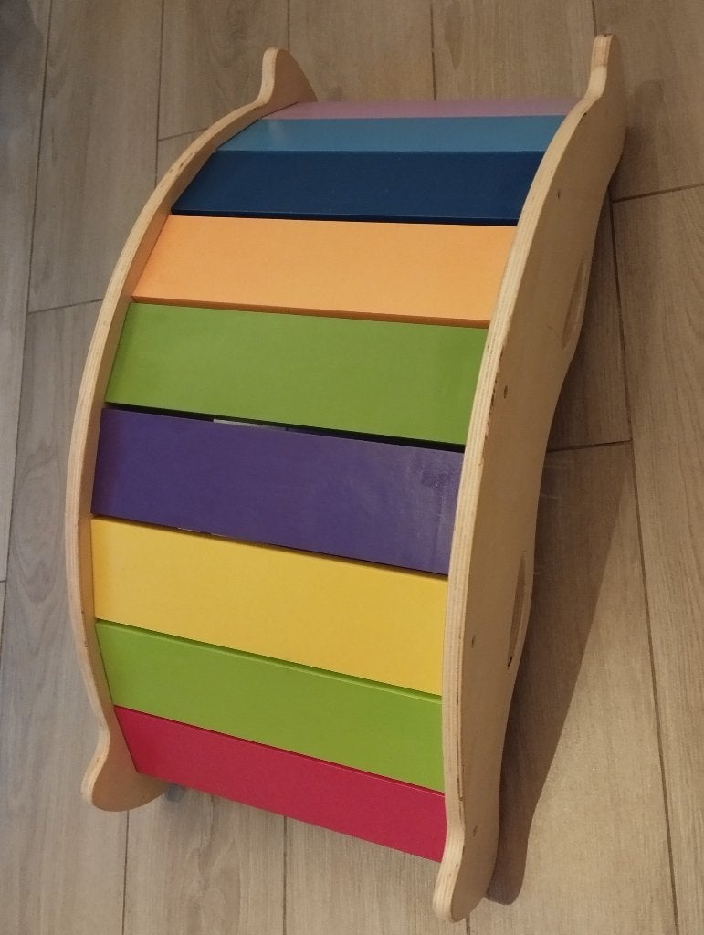Houten wip, Kinderen en Baby's, Ophalen, Zo goed als nieuw