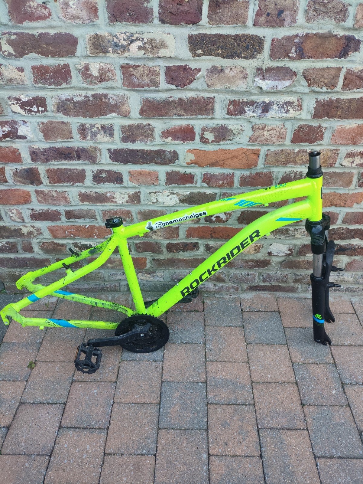 cadre vtt Rockrider st100 27,5" taille L, Vélos & Vélomoteurs, Enlèvement ou Envoi, Utilisé, Cadre