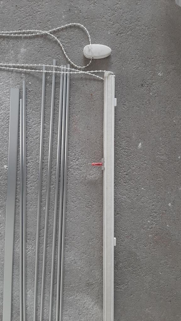 Ophangsysteem gordijnen, Huis en Inrichting, Stoffering | Gordijnen en Lamellen, Ophalen, Gebruikt, Wit, 50 tot 100 cm