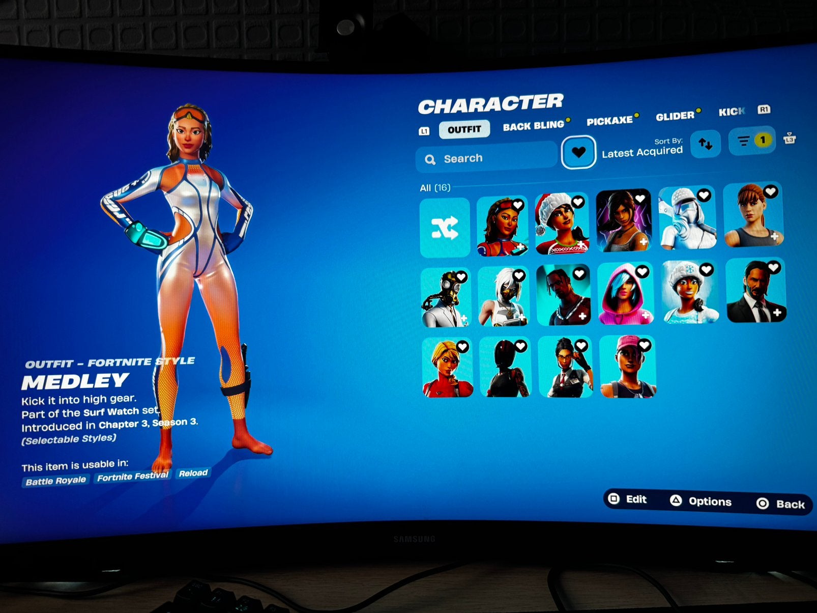 Fortnite travis scott 100+ skins season 4, Enlèvement, Comme neuf