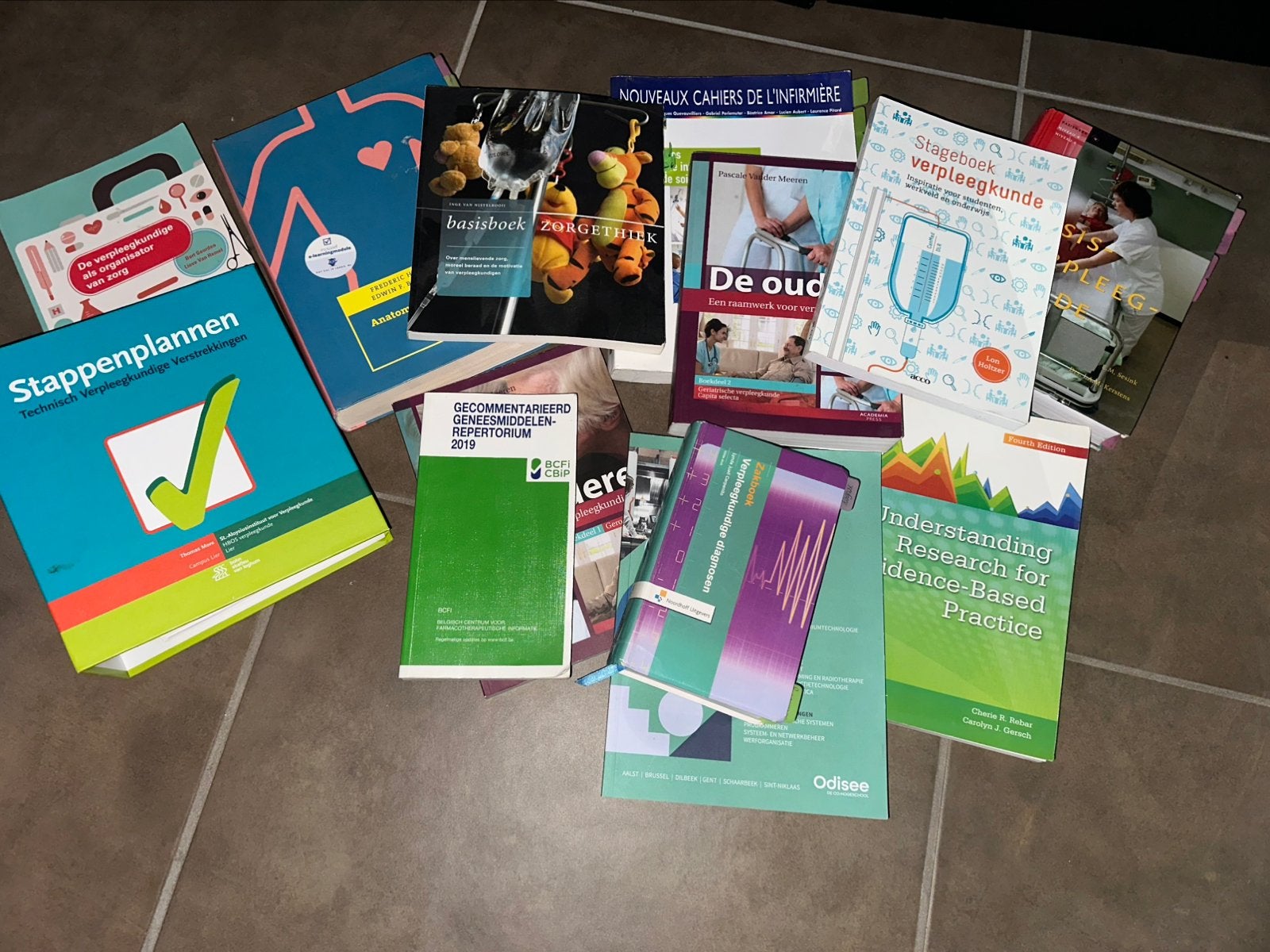 Boeken verpleegkunde Odisee, Boeken, Ophalen