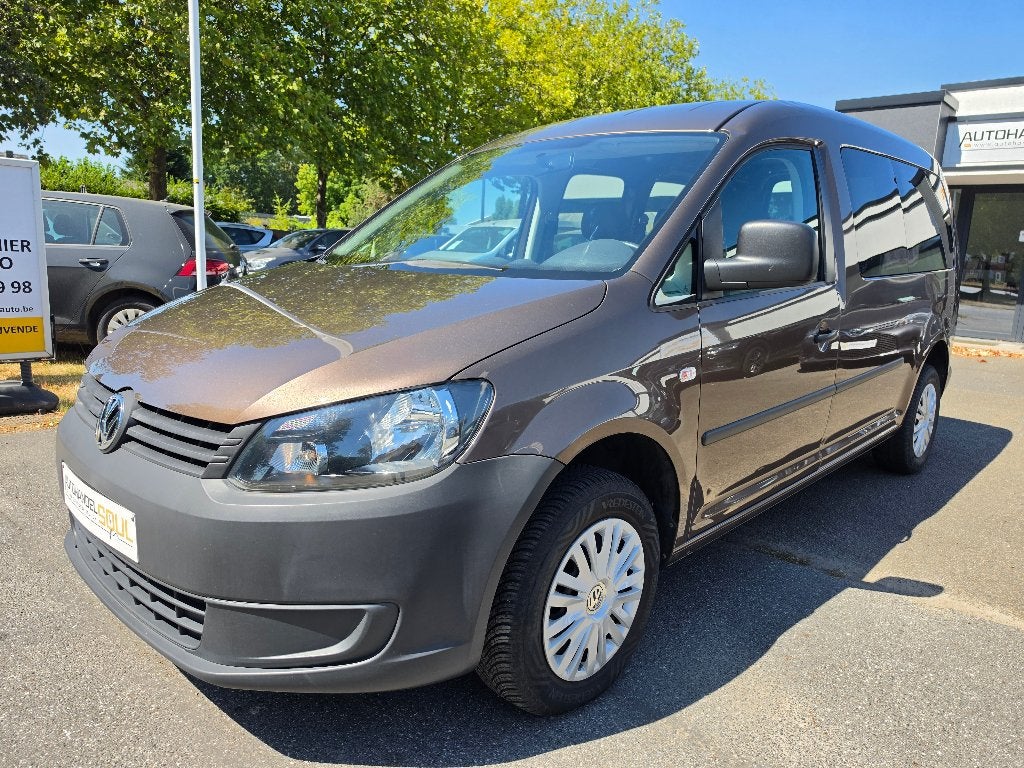 VW Caddy 1.2i, 2015, 63.273km, AC, 5PL., Keuring, Garantie, Autos, Euro 5, 4 portes, Boîte manuelle, https://public.car-pass.be/vhr/2111c931-e657-41bf-b51a-2b400039aac8