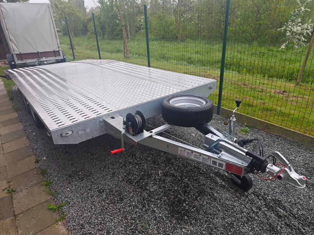 Nieuwe Autotrailer Niewiadow Jupiter 450x210, Ophalen