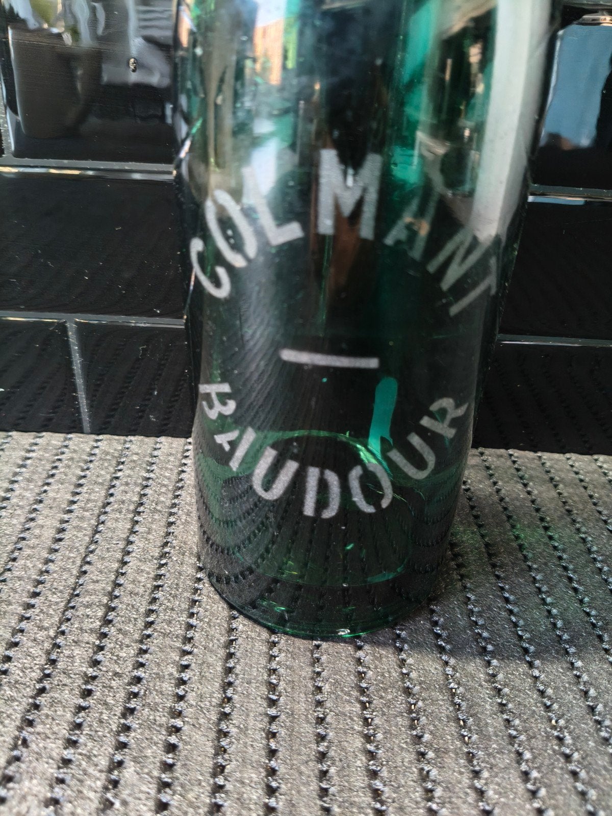 ancienne bouteille a l acide colmant baudour, Enlèvement ou Envoi
