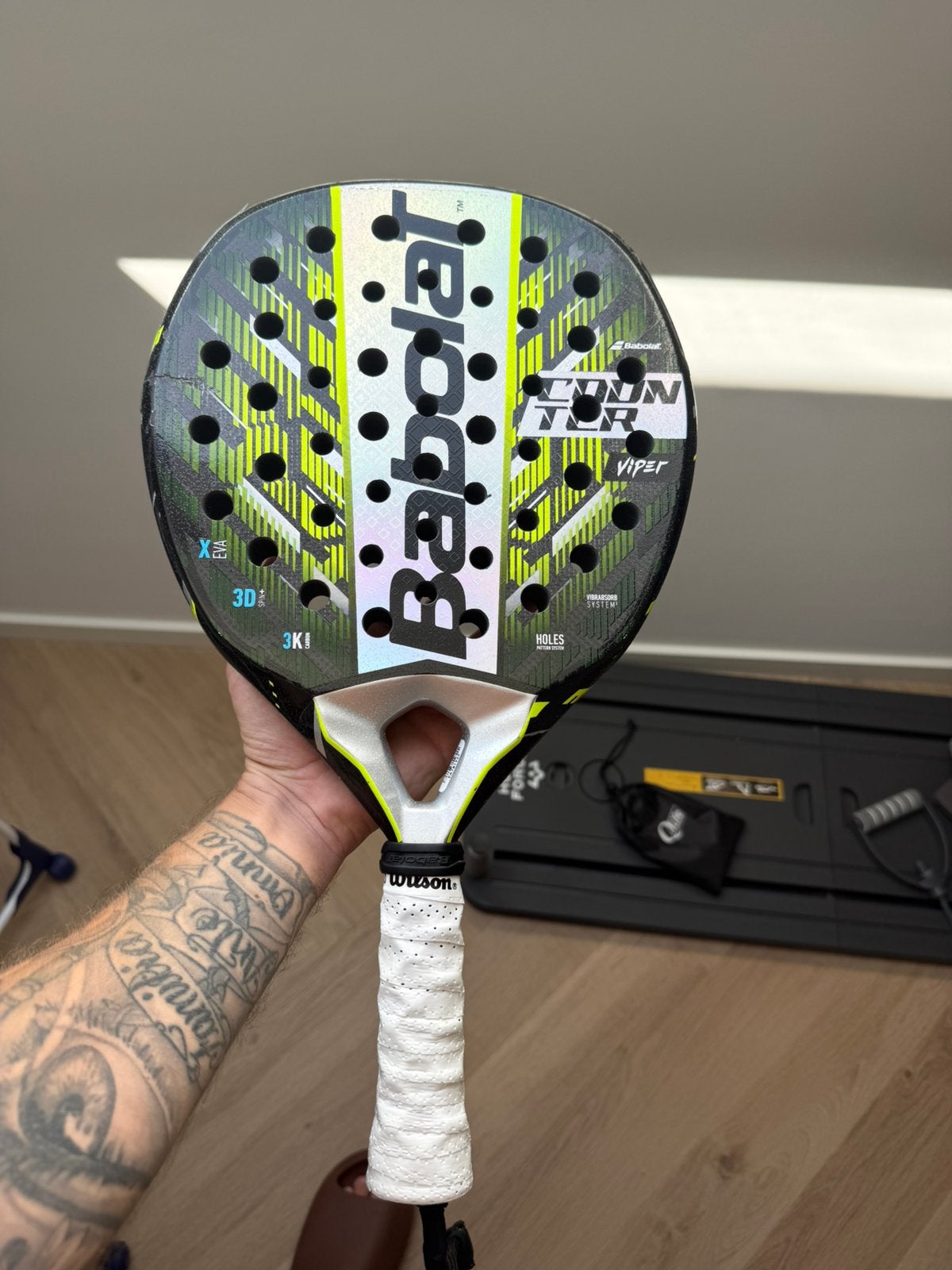 Raquette Babolat Counter Viper 2025, Sport en Fitness, Padel, Ophalen, Gebruikt, Padelracket