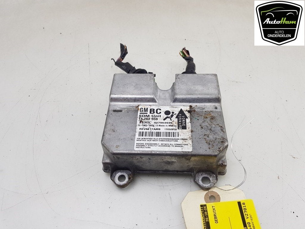 BOITIER AIRBAG Opel Corsa D (|13262359|13367438|13283818|), Opel, Opel Automobile GmbH, Utilisé, Kontakt-opel@opel.com