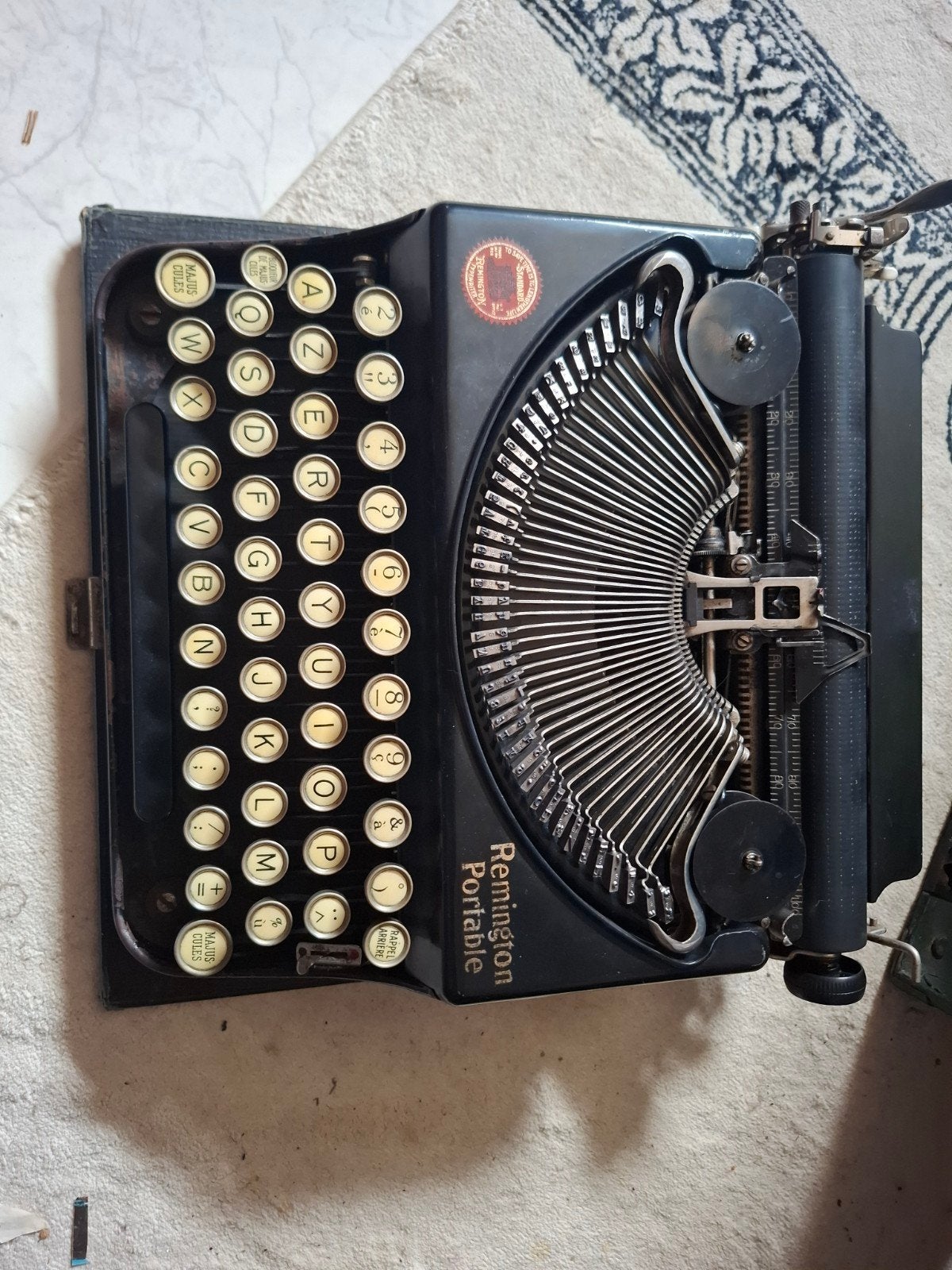 typmachine oude remington portable, Diversen, Typemachines, Ophalen