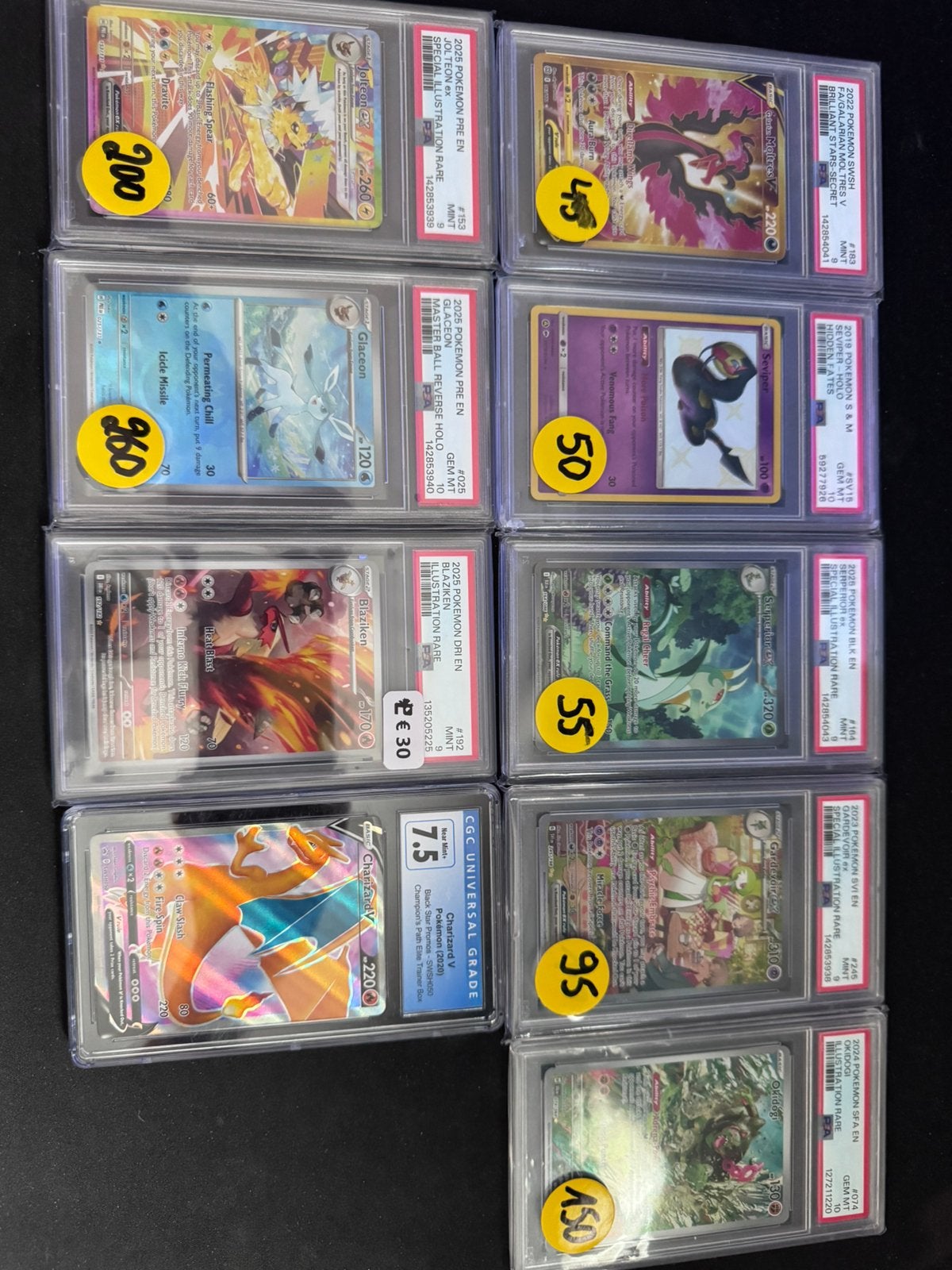 Pokemon Slabs, Ophalen of Verzenden, Zo goed als nieuw
