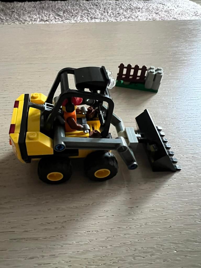 Lego skid steer, Ophalen of Verzenden, Zo goed als nieuw, Lego