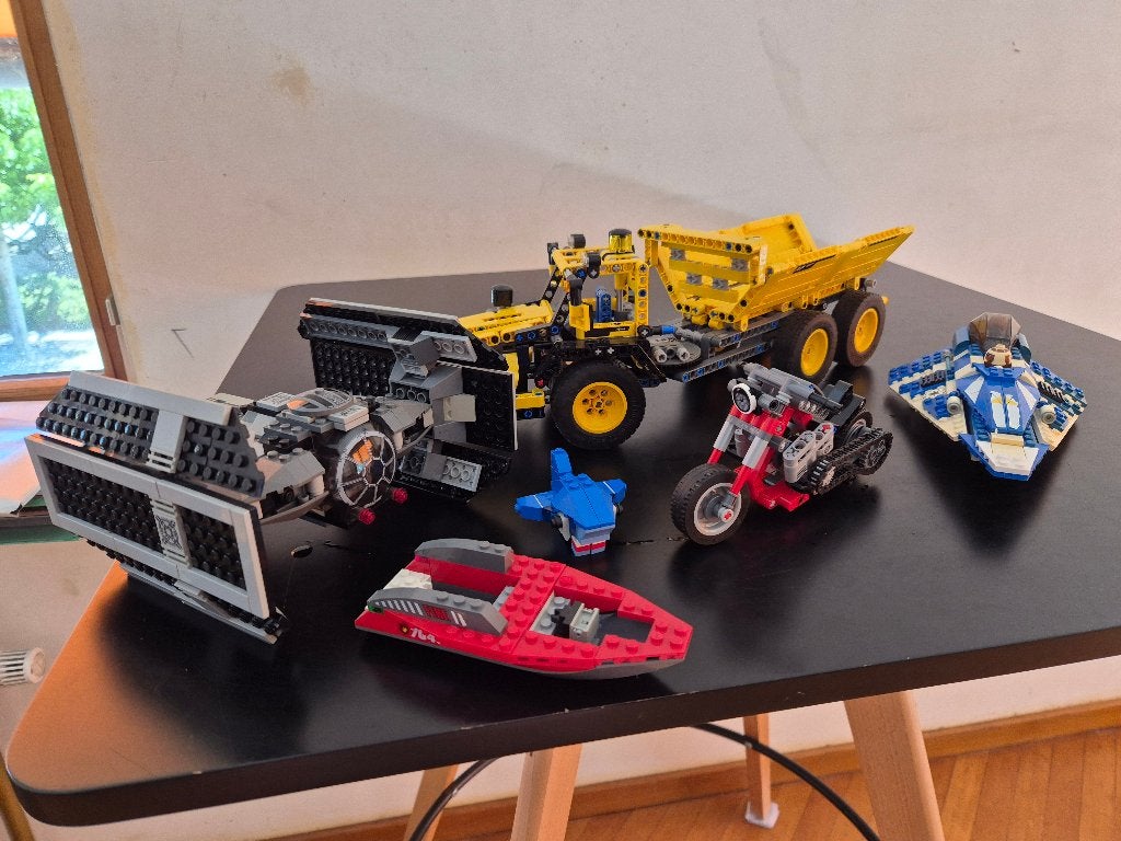 Lot Lego en vrac (Star Wars, Technic, etc.), Overige thema's, Lego, Ensemble complet, Enlèvement