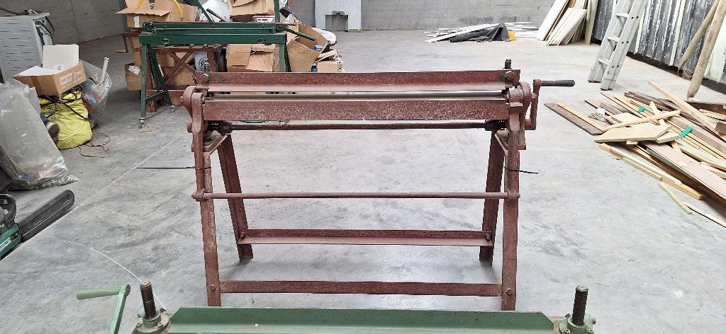 zinkwerken plooibanken en kraaltrekker, Ophalen, Gebruikt