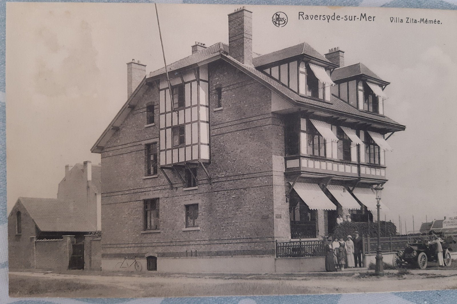 Raversyde RAVERSIJDE VILLA ZITA zeldzaam, Verzamelen, Postkaarten | België, Ophalen of Verzenden