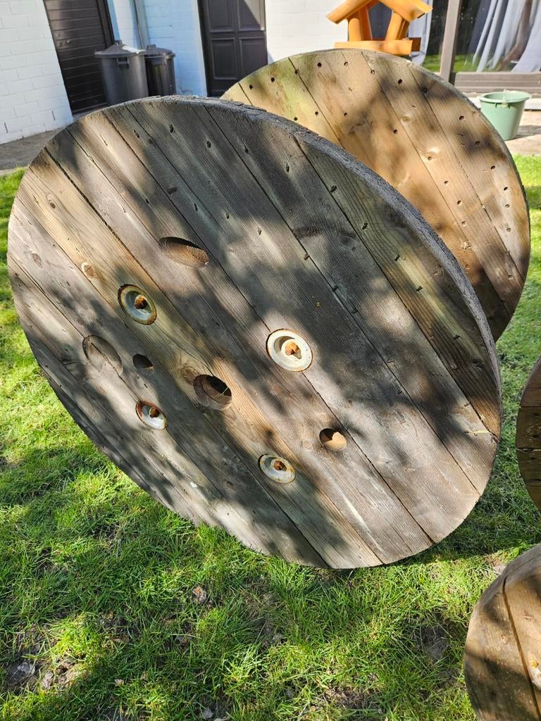 Houten haspel, Ophalen