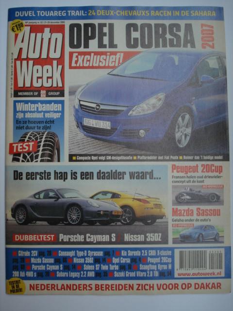 AutoWeek 52-2005, Livres, Autos | Brochures & Magazines, Utilisé, Général, Envoi