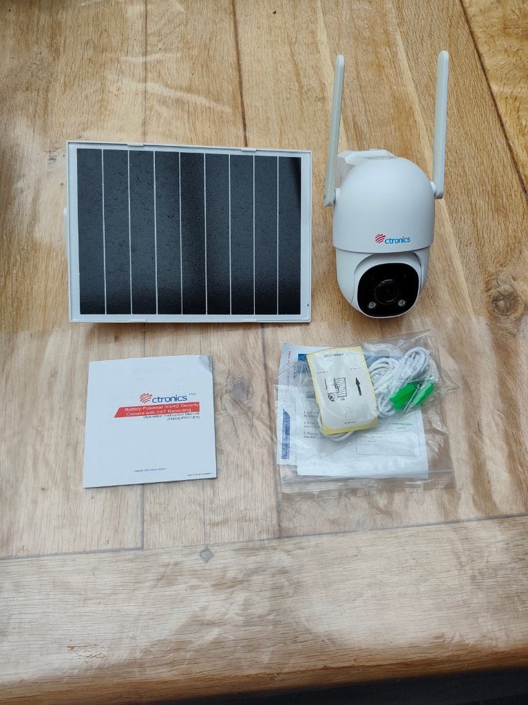 Caméras de surveillance solaire 4G, Enlèvement, Neuf