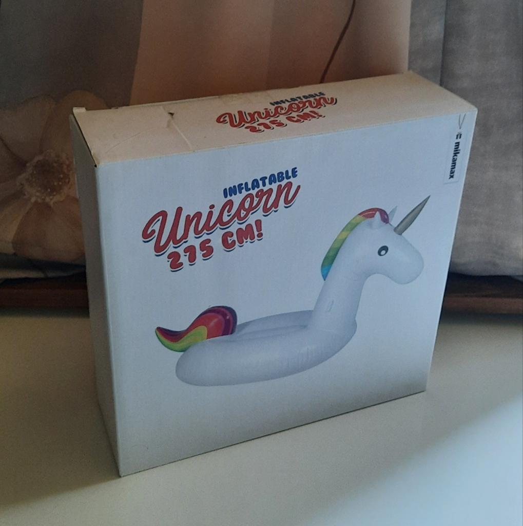 NIEUWE Unicorn opblaasbare luchtmatras, Ophalen of Verzenden, Nieuw