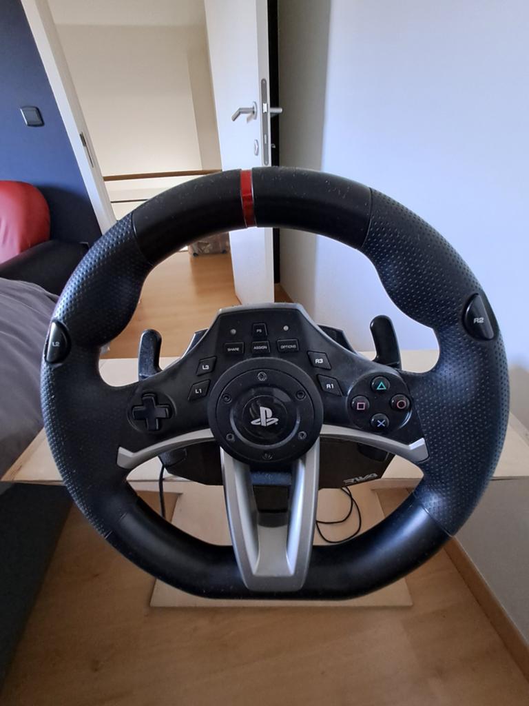 Playstation racestuur, Ophalen