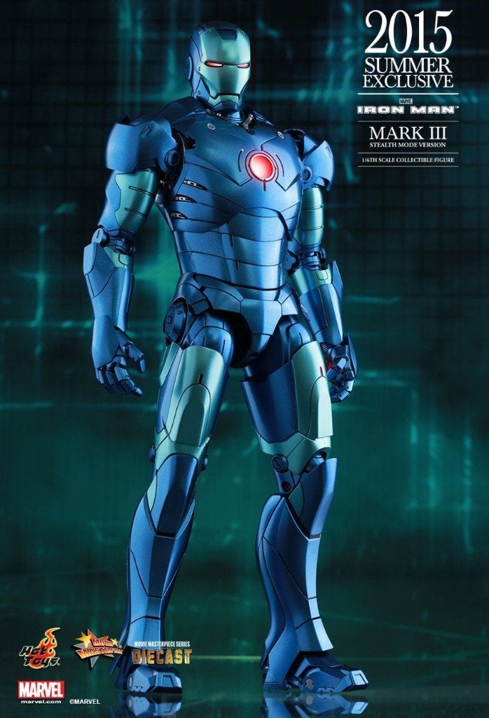 Iron Man Mark III Stealth-modus versie MMS314-D12, Verzamelen, Ophalen, Nieuw, Mens