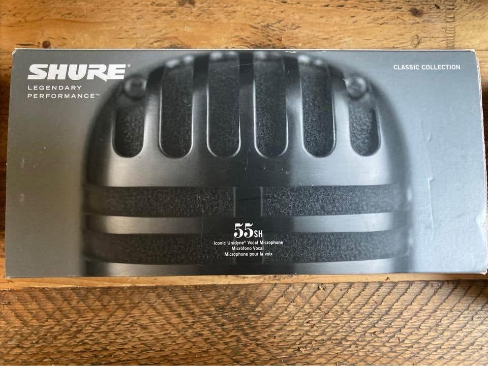 Green bullet shure microfoon - 520DX, Musique & Instruments, Microphones, Enlèvement ou Envoi, Neuf, Micro pour instrument