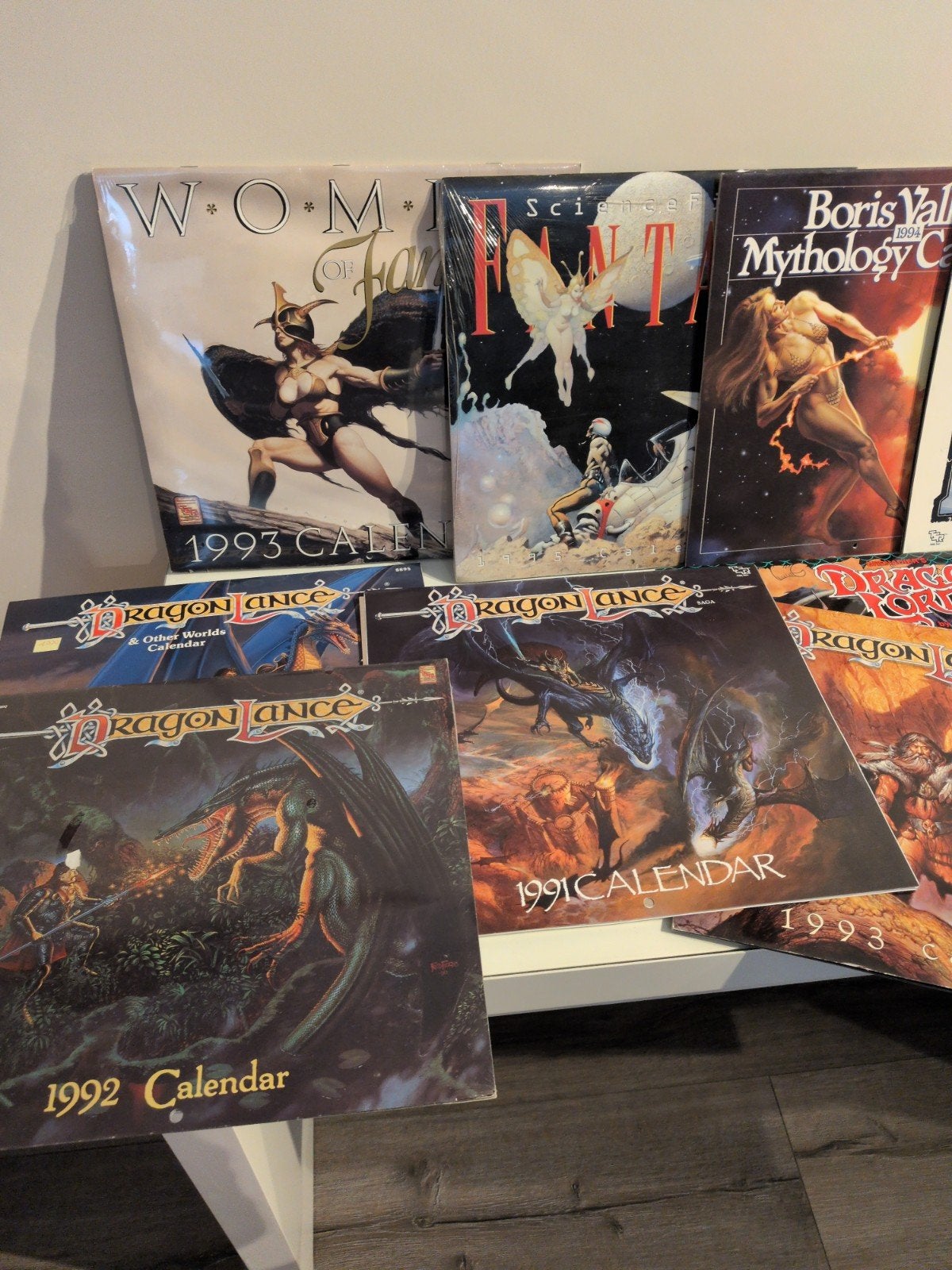 calendrier heroic fantasy, Enlèvement ou Envoi, Comme neuf
