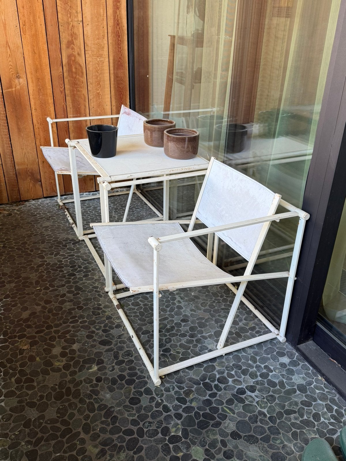 2 chaises avec tablette, Enlèvement, Utilisé