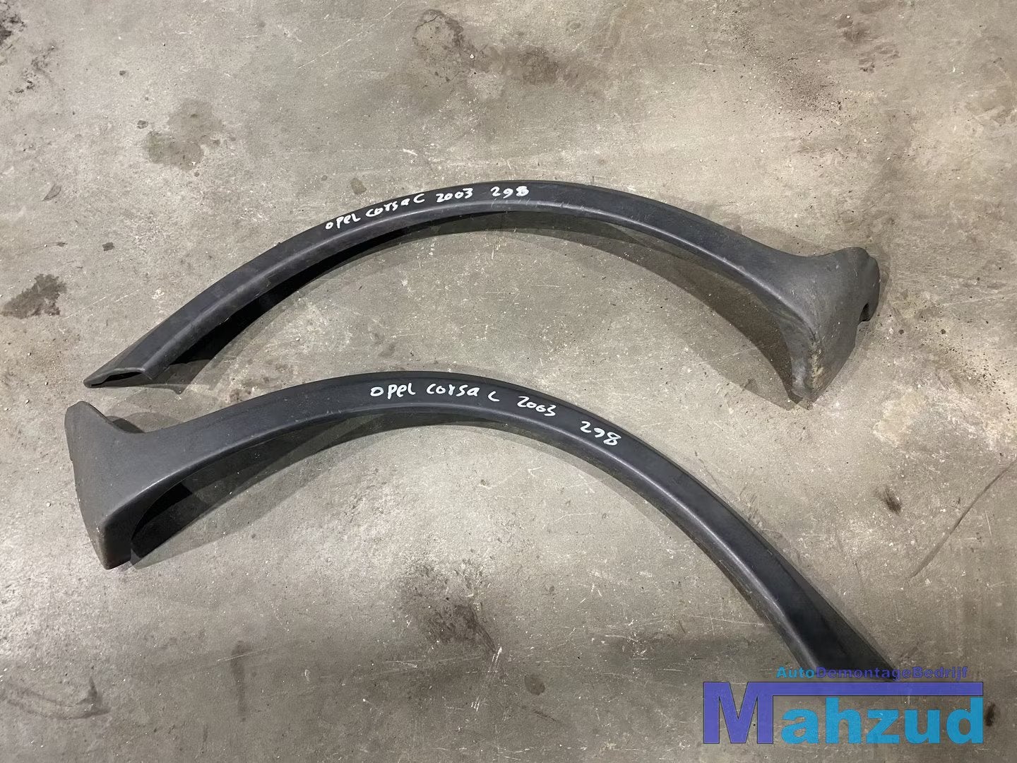 OPEL CORSA C Sierstrip stootstrip links rechts achter, Gebruikt, Opel Automobile GmbH, Kontakt@opel-infoservice.de, Achter