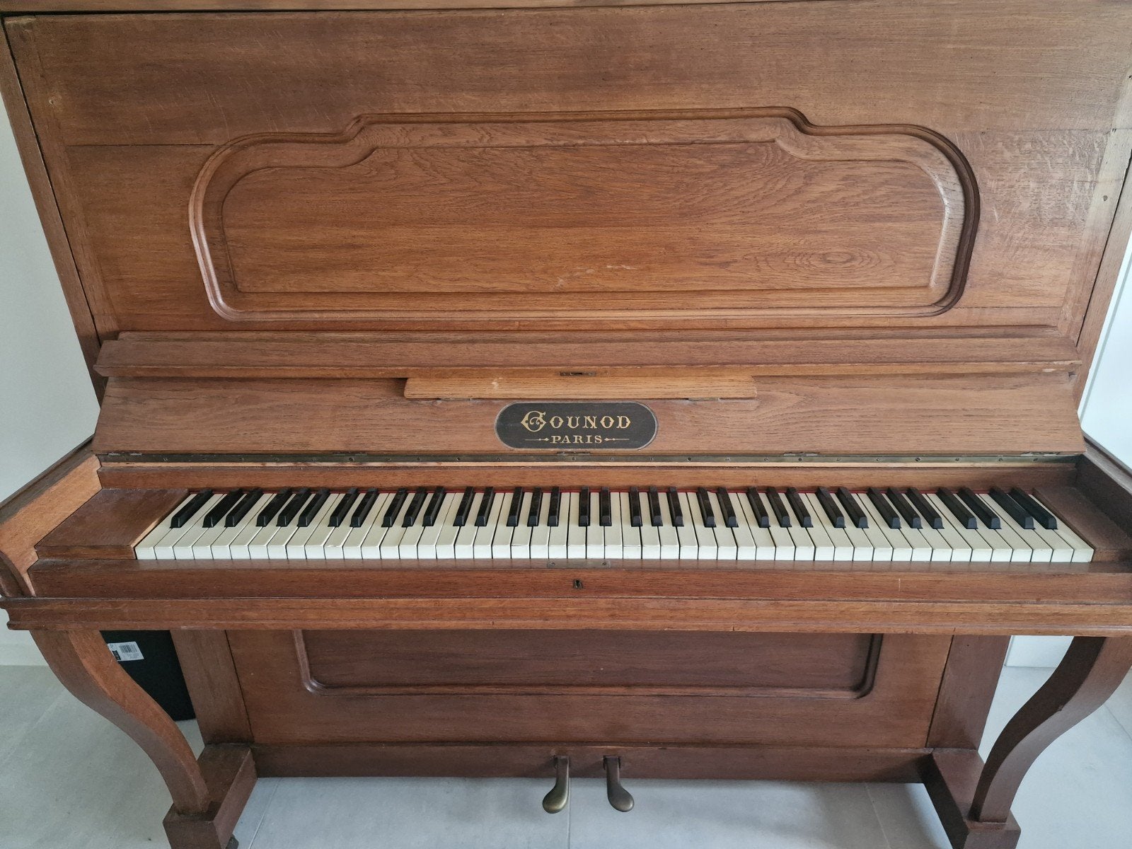 Antieke piano, Muziek en Instrumenten, Ophalen, Piano