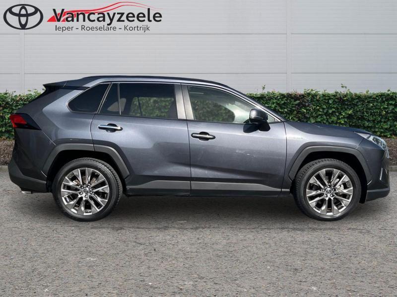 Toyota RAV-4 Premium Plus 4x4+panodak+360cam+gps+sens V+A, Auto's, Toyota, USB, 5 deurs, Hybride Elektrisch/Benzine, Rav4