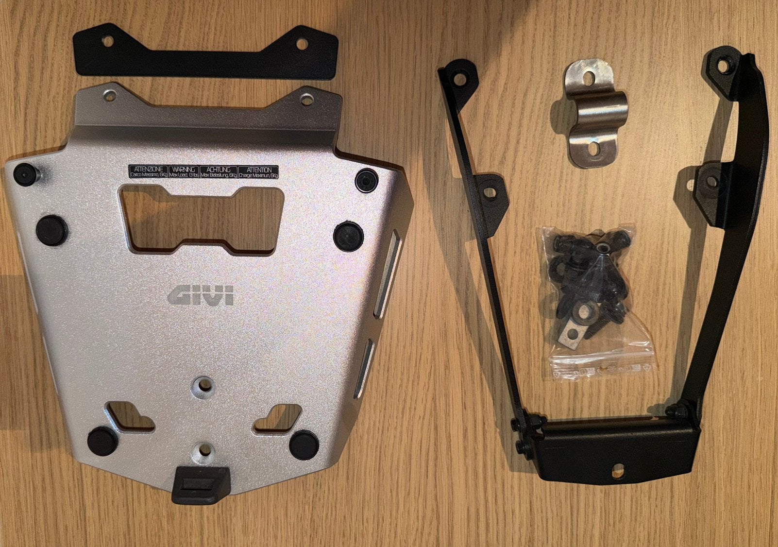 Support complet top case Givi BMW R 1200/1250 GSA, Ophalen, Zo goed als nieuw
