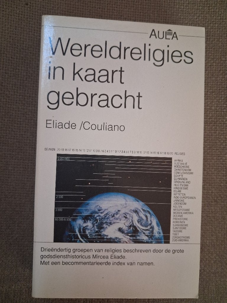 WERELDRELIGIES IN KAART GEBRACHT - ELIADE/COULIANO, Enlèvement ou Envoi